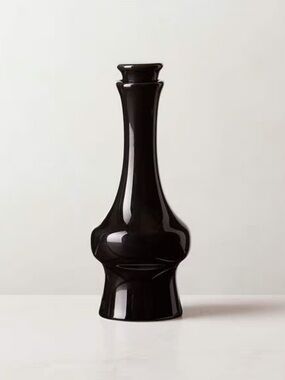 New! CB2 CONTEMPRI Black NEW BONE CRUET BY PAUL MCCOBB